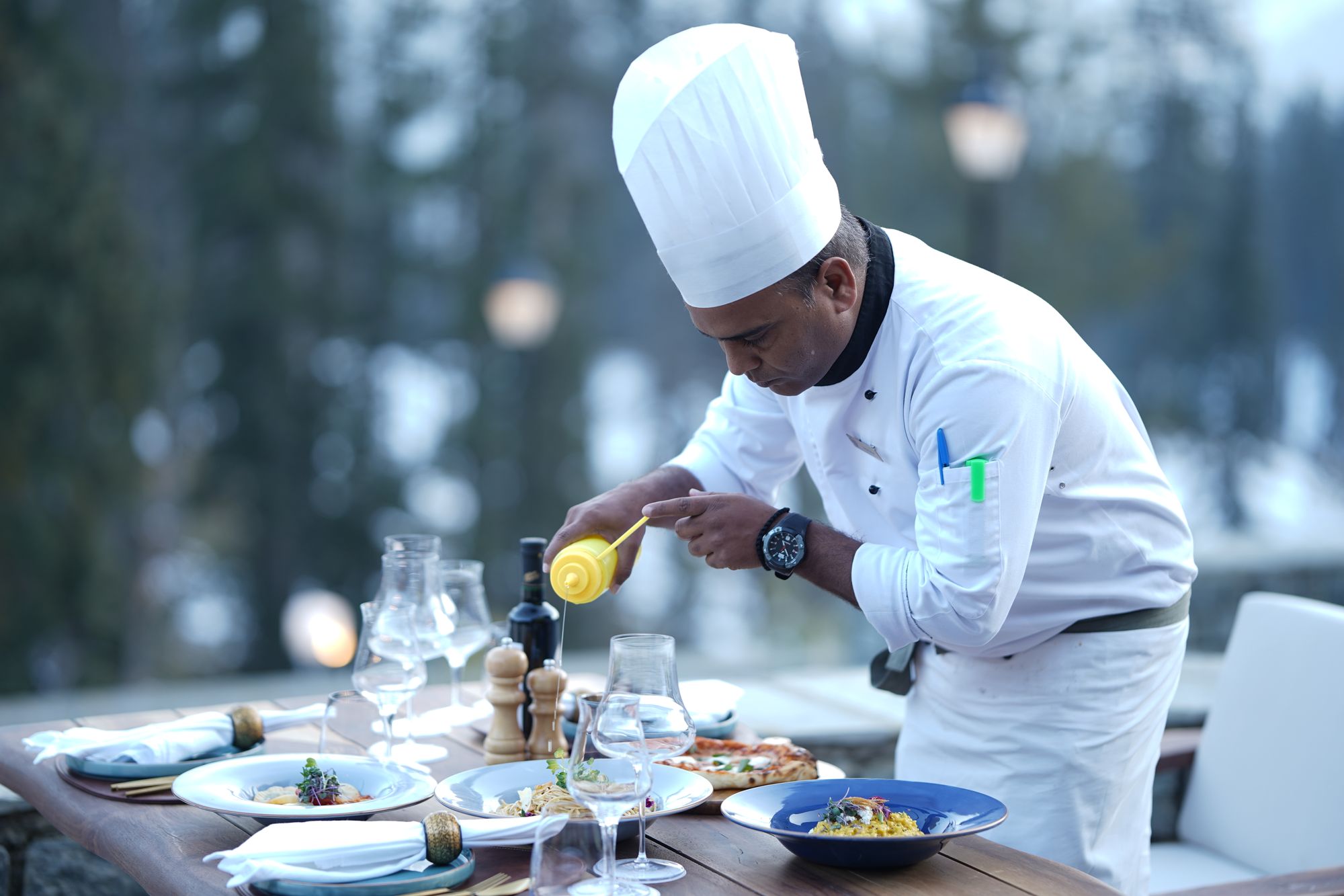 Private chef at villa